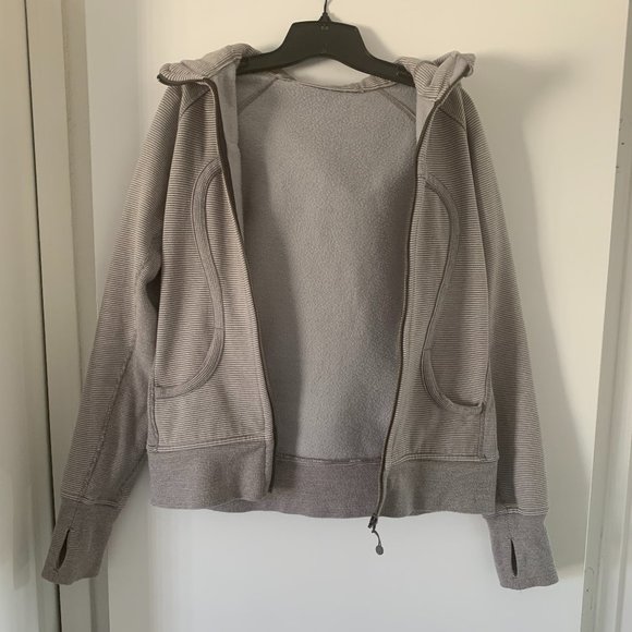 Lululemon Gray Scuba Hoodie Jacket - Picture 5 of 5